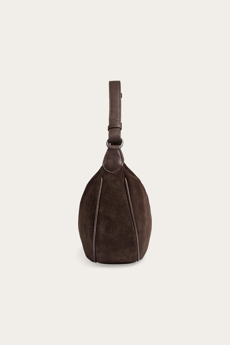 MuseMBG Bag Suede Dark Brown - Bilde 2