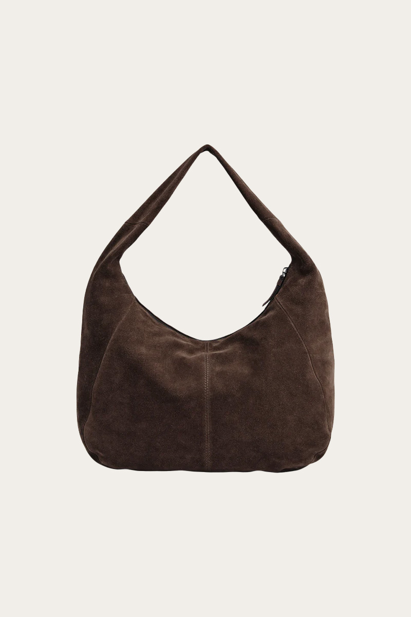 Samara MBG Bag Suede Dark Brown - Bilde 2