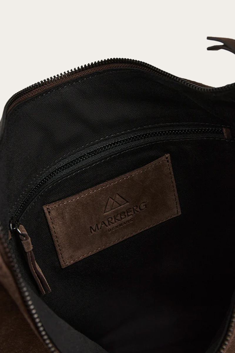 Samara MBG Bag Suede Dark Brown - Bilde 3