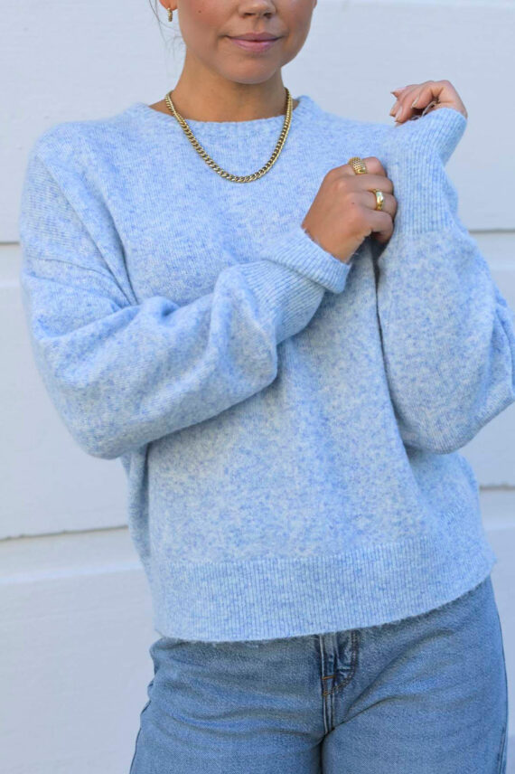 Silja O-Neck Light Blue