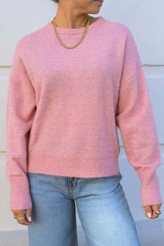 Silja O-neck Pink