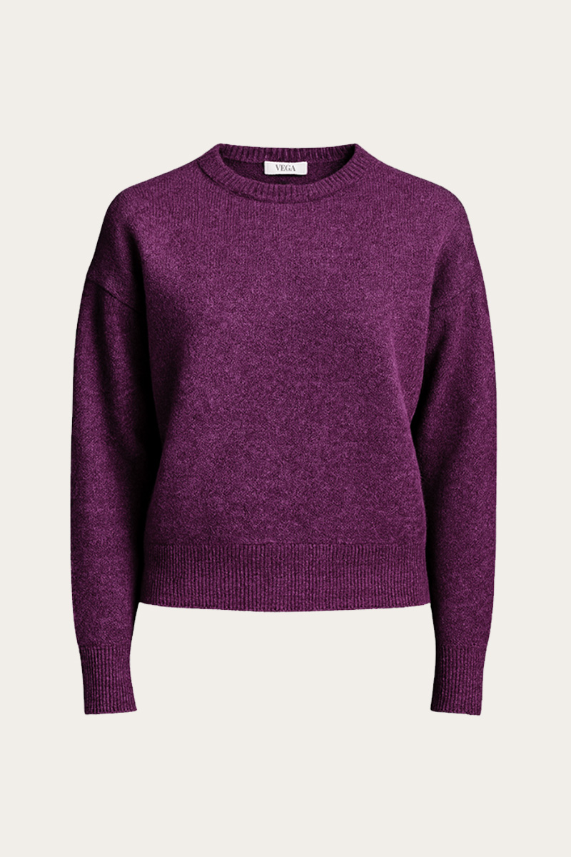 Silja O-Neck Purple - Bilde 3