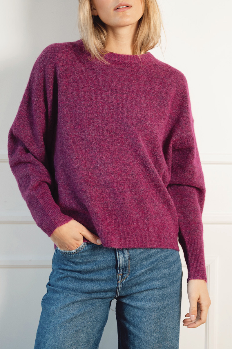 Silja O-Neck Purple - Bilde 4