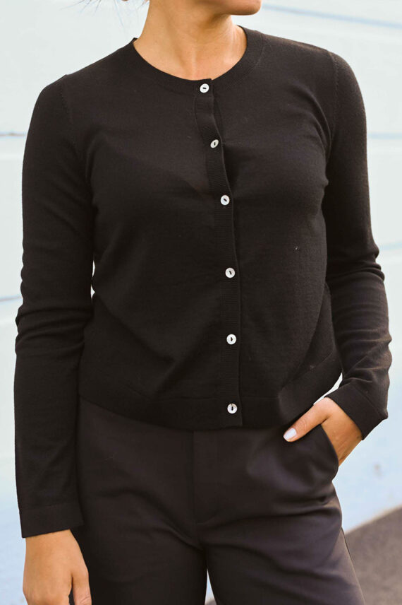 Virve Cardigan Black