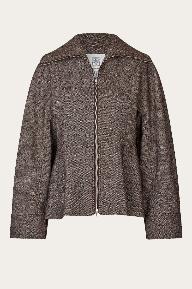 Arbor Fitted Jacket Chocolate Plum - Bilde 6