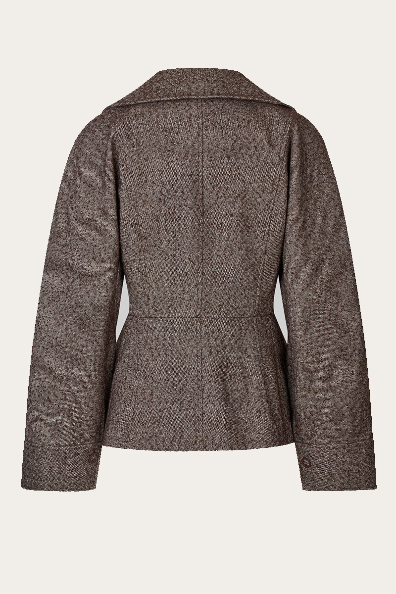 Arbor Fitted Jacket Chocolate Plum - Bilde 7