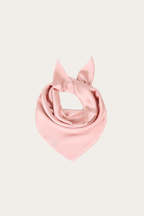 Ensfarget Skjerf Lys Rosa