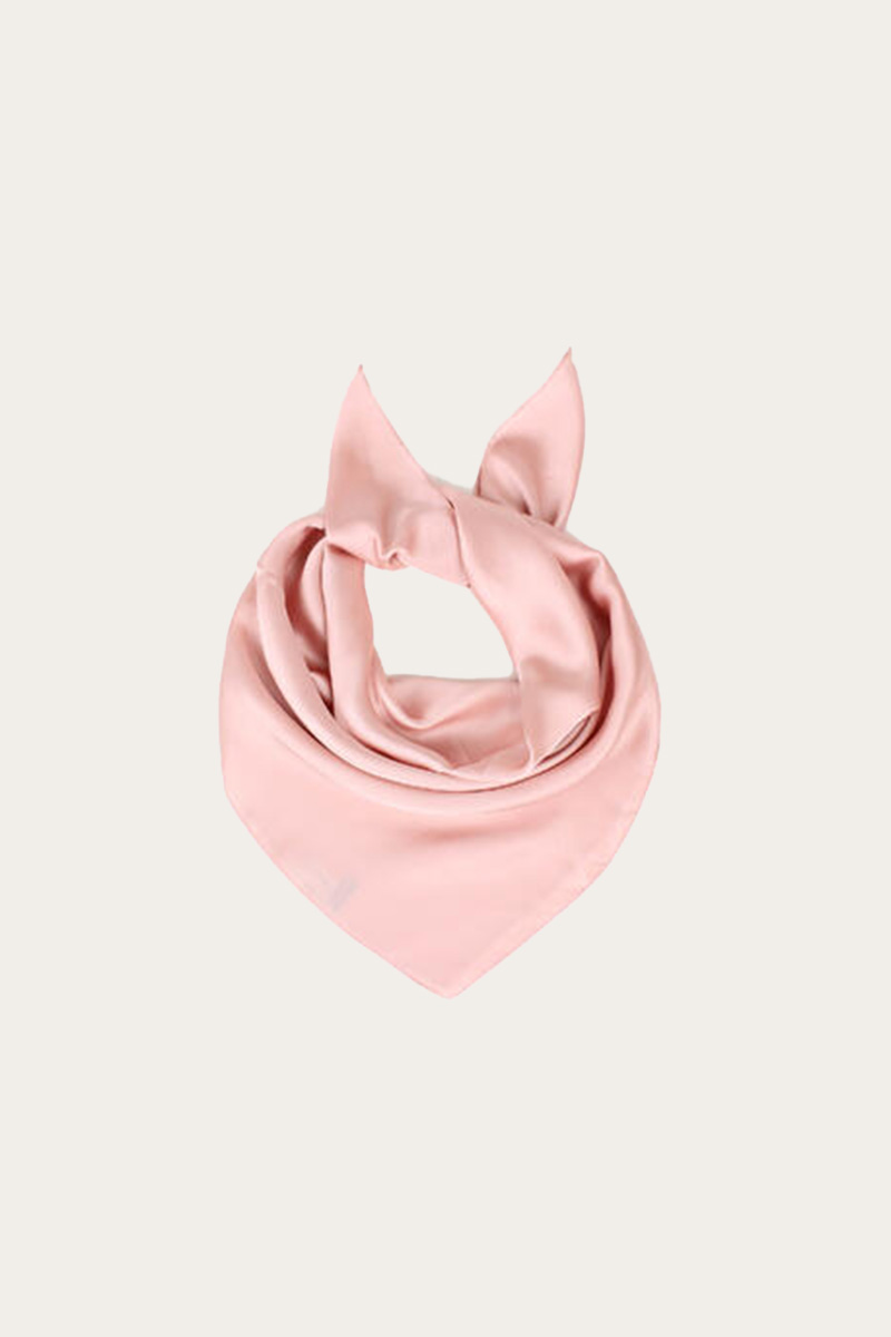 Ensfarget Skjerf Lys Rosa