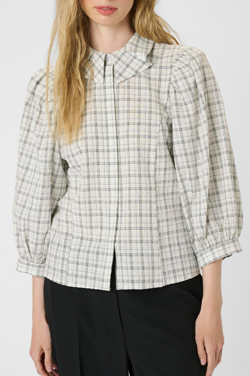 KBAlexandra Frosty Blouse Alexandra Check