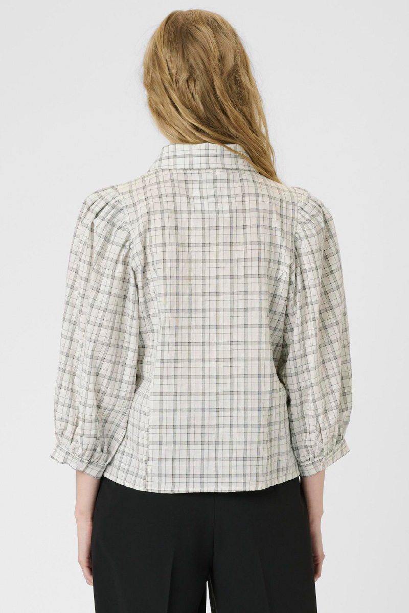 KBAlexandra Frosty Blouse Alexandra Check - Bilde 2