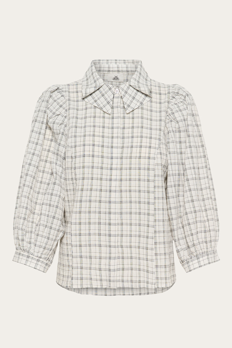 KBAlexandra Frosty Blouse Alexandra Check - Bilde 4