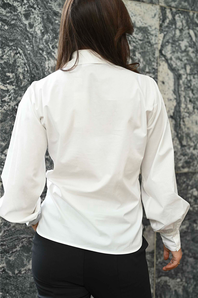 Lee Shirt Swan White - Bilde 4