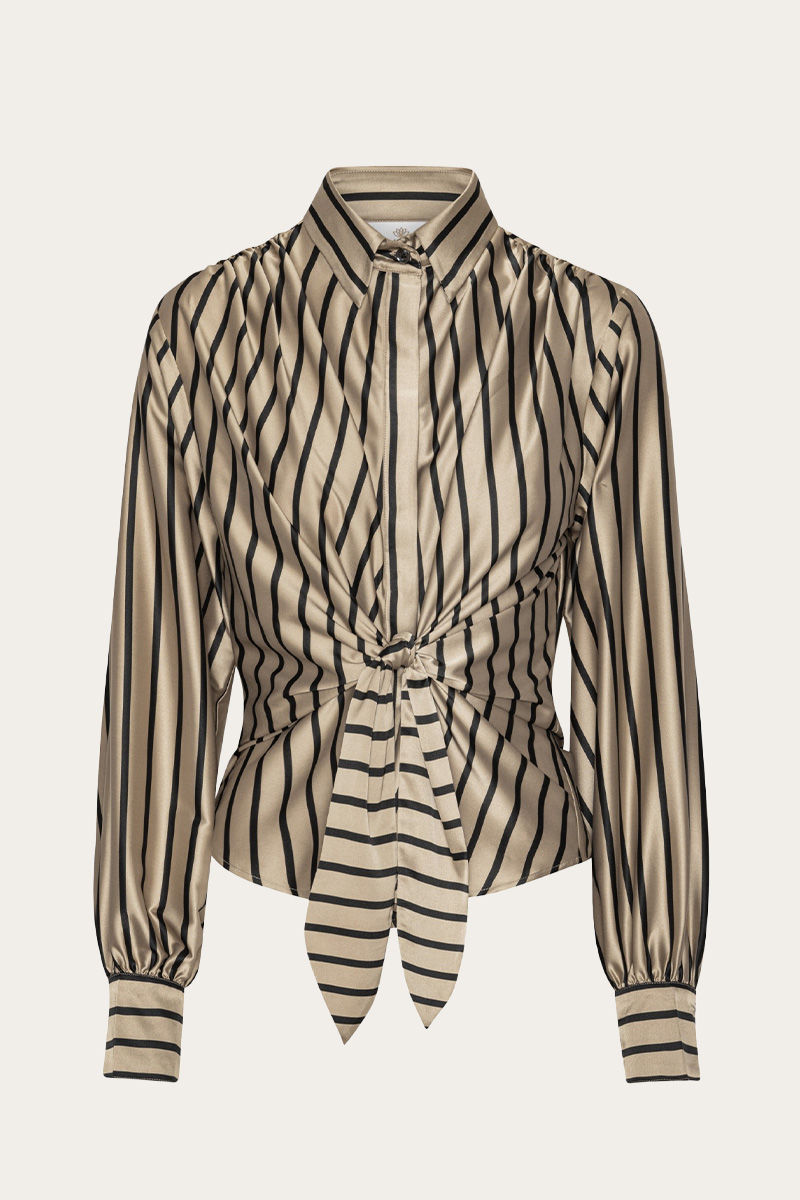 Lee Shirt Tan Stripe - Bilde 3