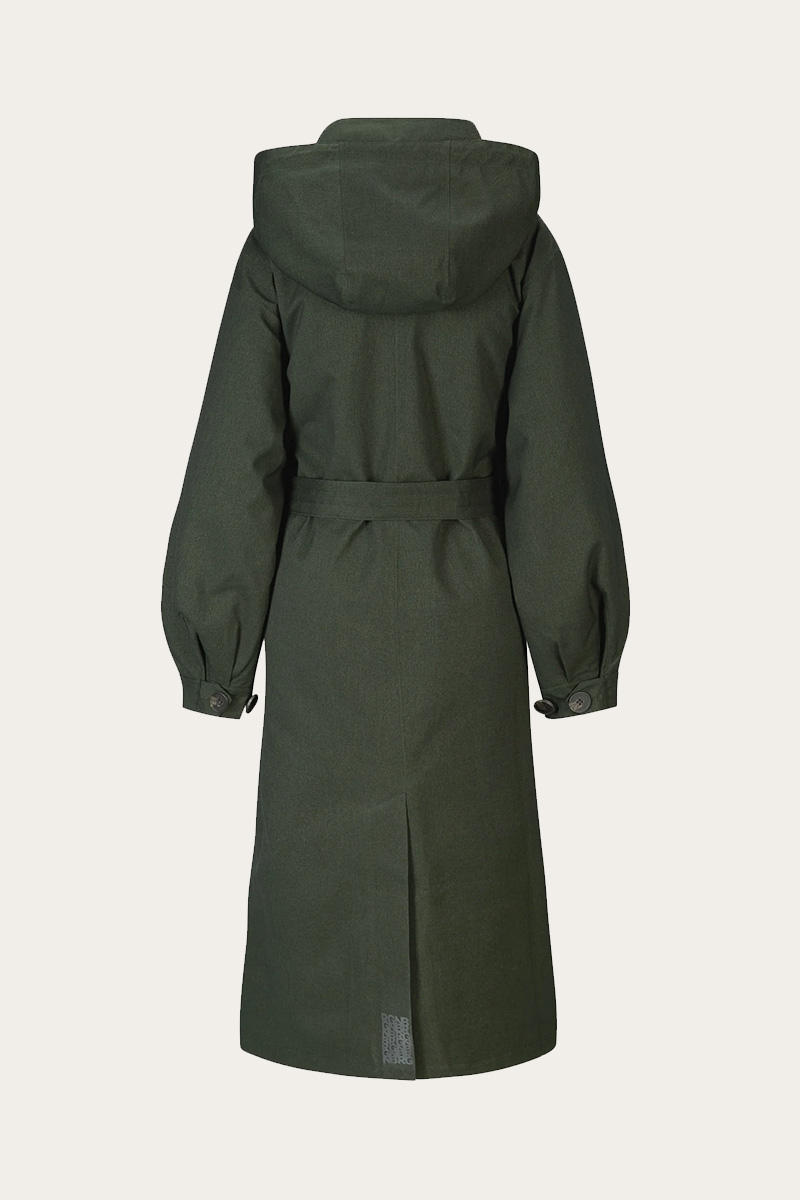 Rossby Maxi Coat Rosin - Bilde 2