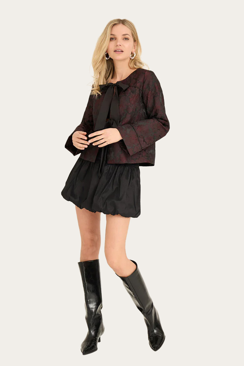Aria Jacket Burgundy - Bilde 3