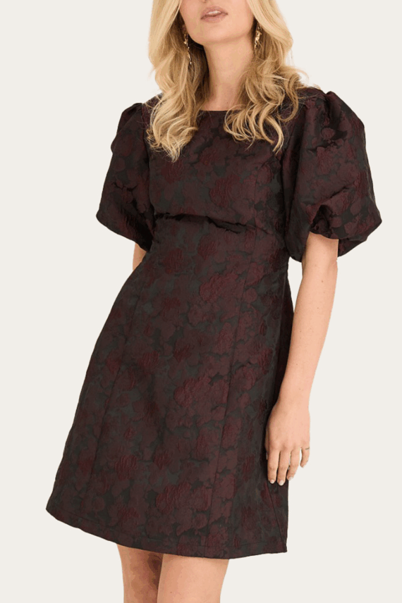 Aria New Dress Burgundy
