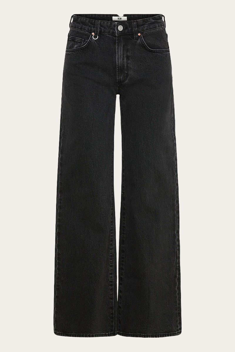Eva Wide French Black