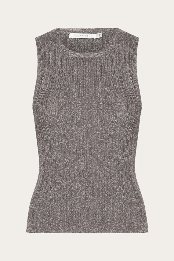 GZSilvi Tank Top Warm Grey Metallic