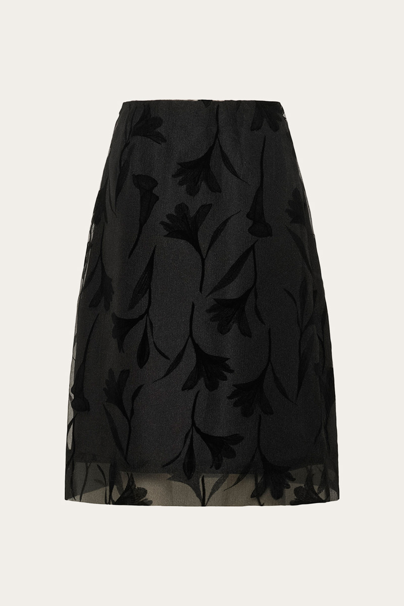 SLPhilomena Skirt Black - Bilde 3