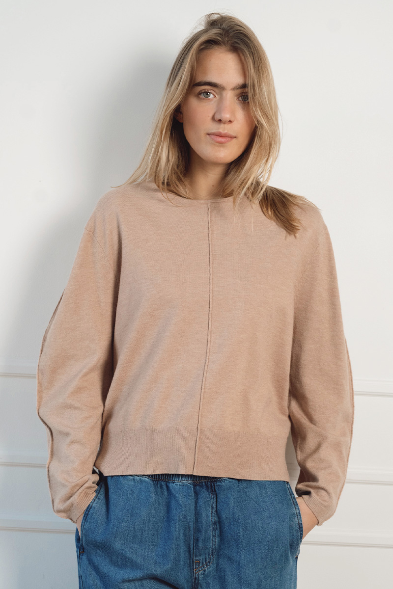 WileyIW Pullover Ginger Root Melange - Bilde 2