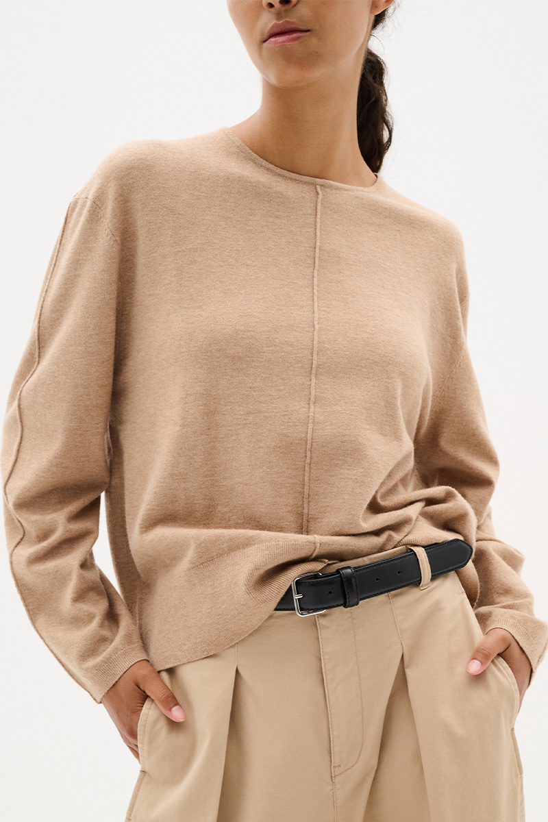 WileyIW Pullover Ginger Root Melange