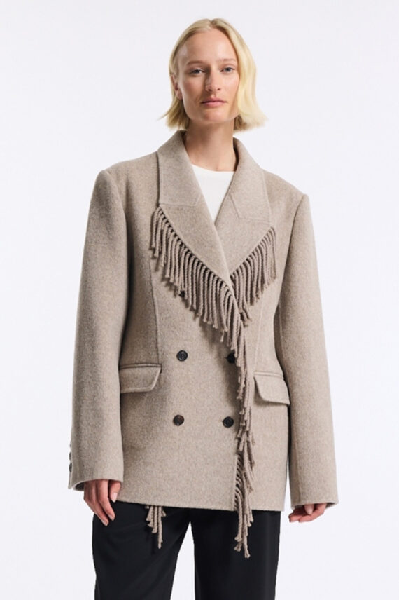 Beth Wool Jacket Taupe