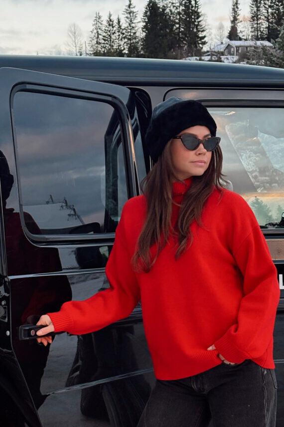 Gini Sweater True Red