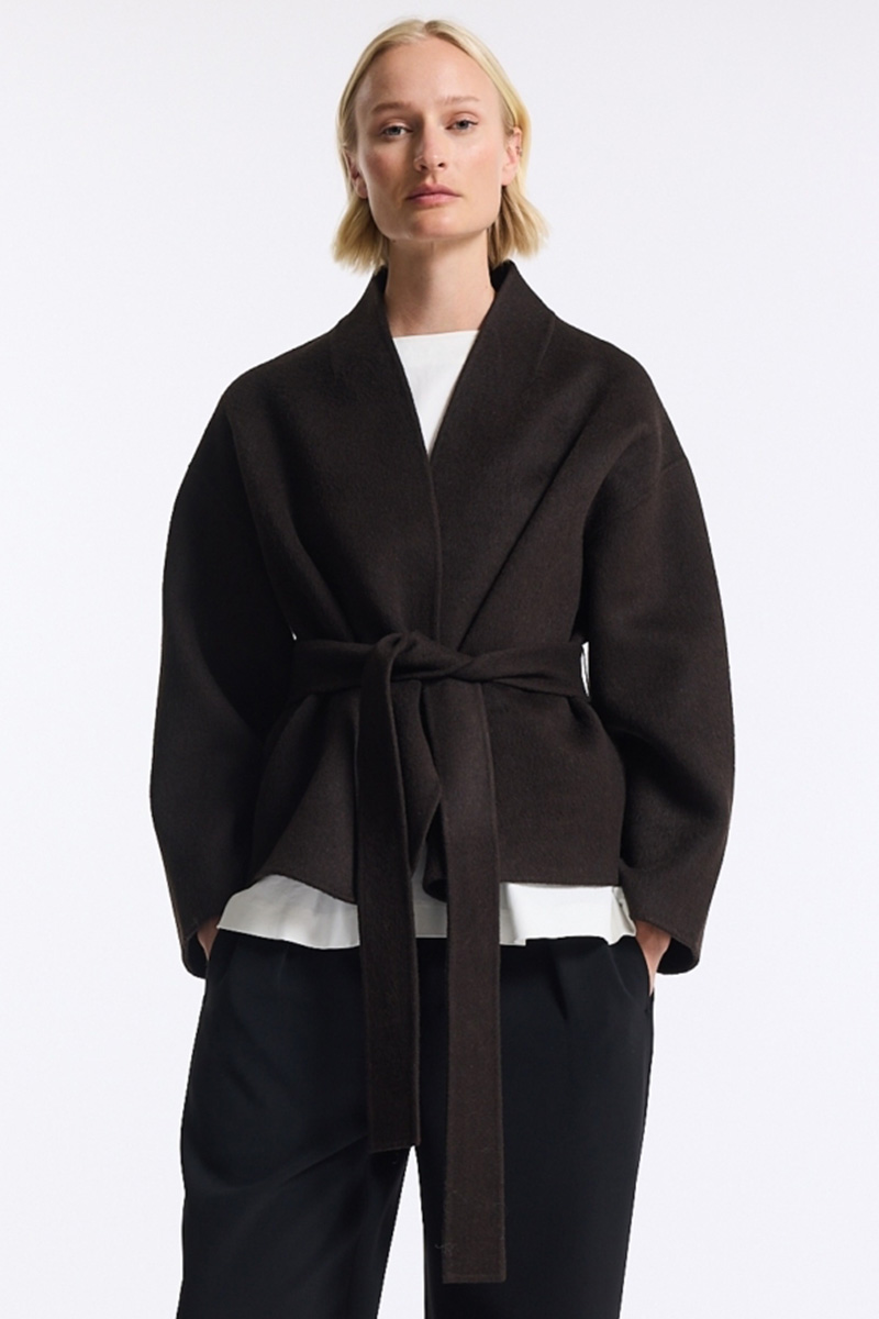 Greta Wool Jacket Espresso