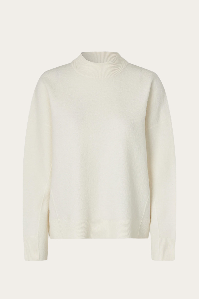 Life Knit O-Neck Jet steam - Bilde 4