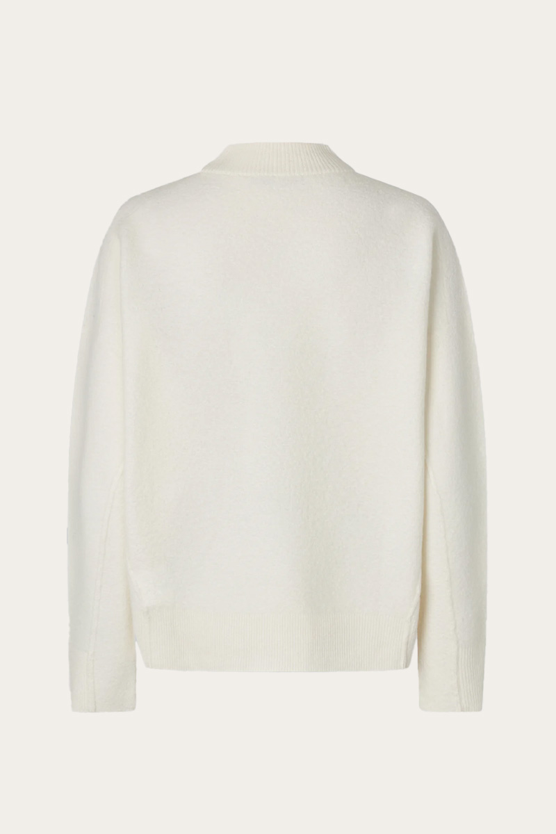 Life Knit O-Neck Jet steam - Bilde 5