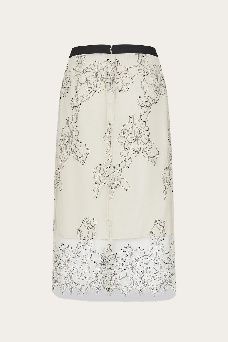 Wila Lace Skirt Tofu - Bilde 2