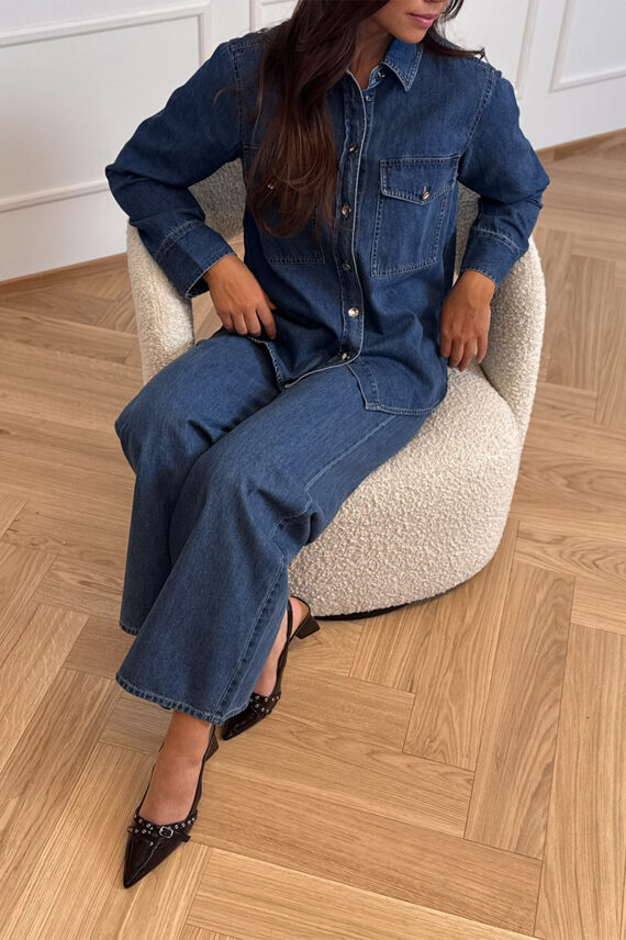 PayasPW Denim Shirt Medium Blue Denim