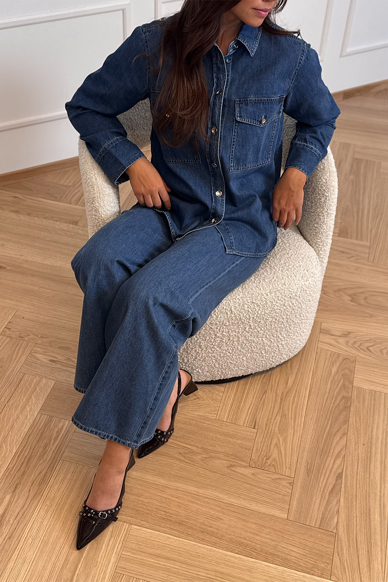 SafinasPW Medium Blue Denim - Bilde 3