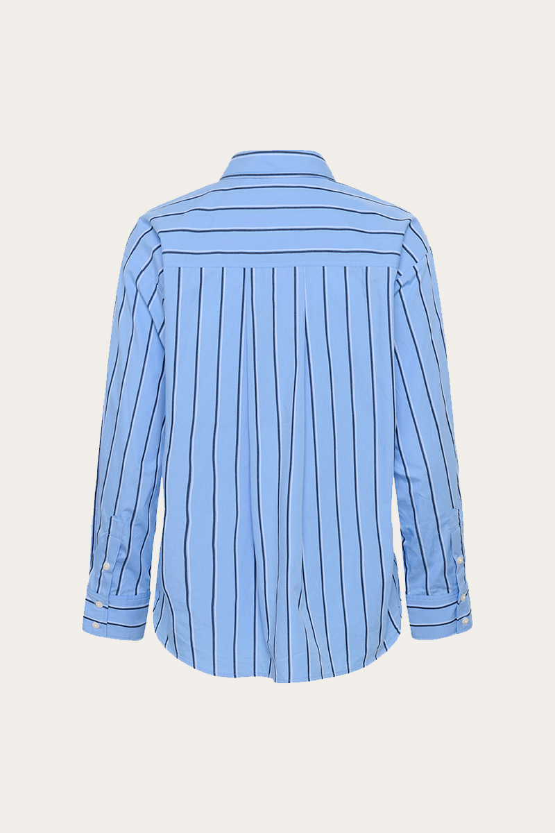 AnabellaPW Shirt Blue Stripe - Bilde 5