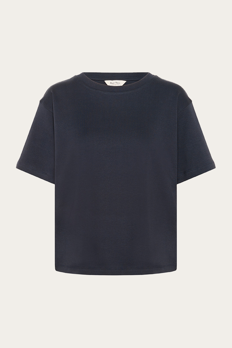 AnnePW T-shirt Dark Navy - Bilde 3