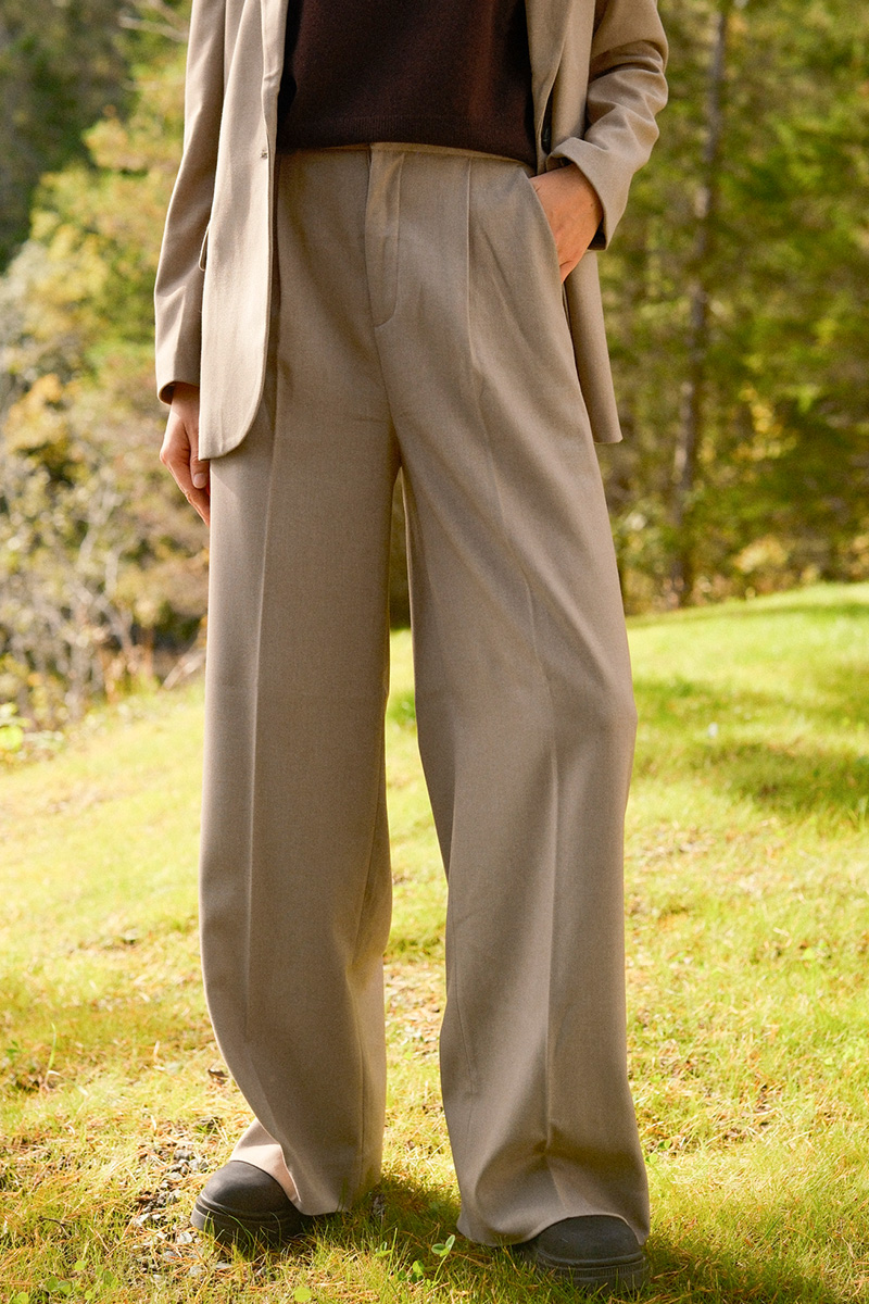 CMTailor Pants Long Winter Twig Melange - Bilde 2