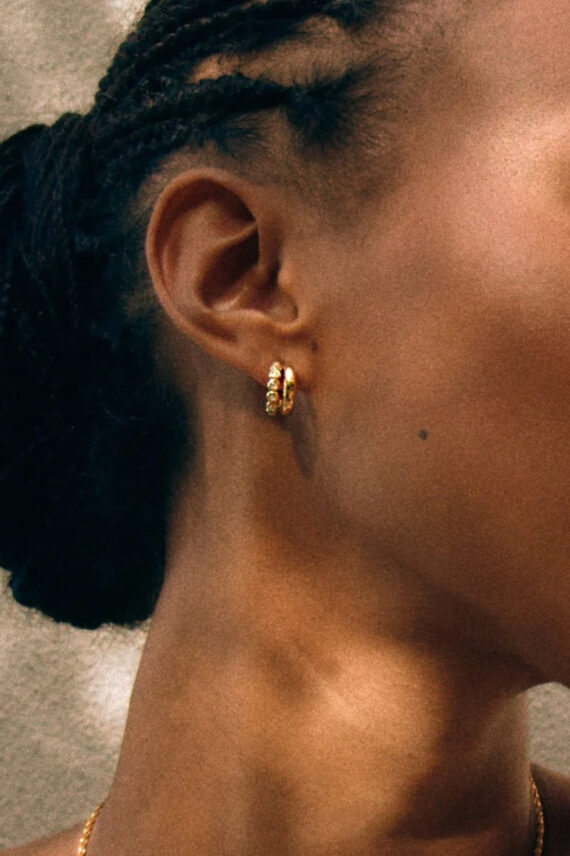 Grace Hoops S Gold