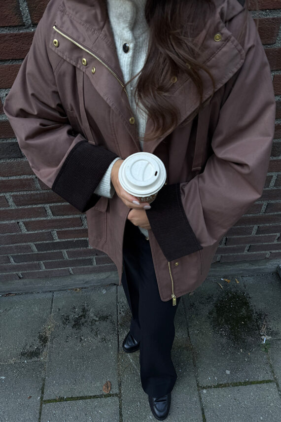 GracelynnIW Hooded Jacket Acorn
