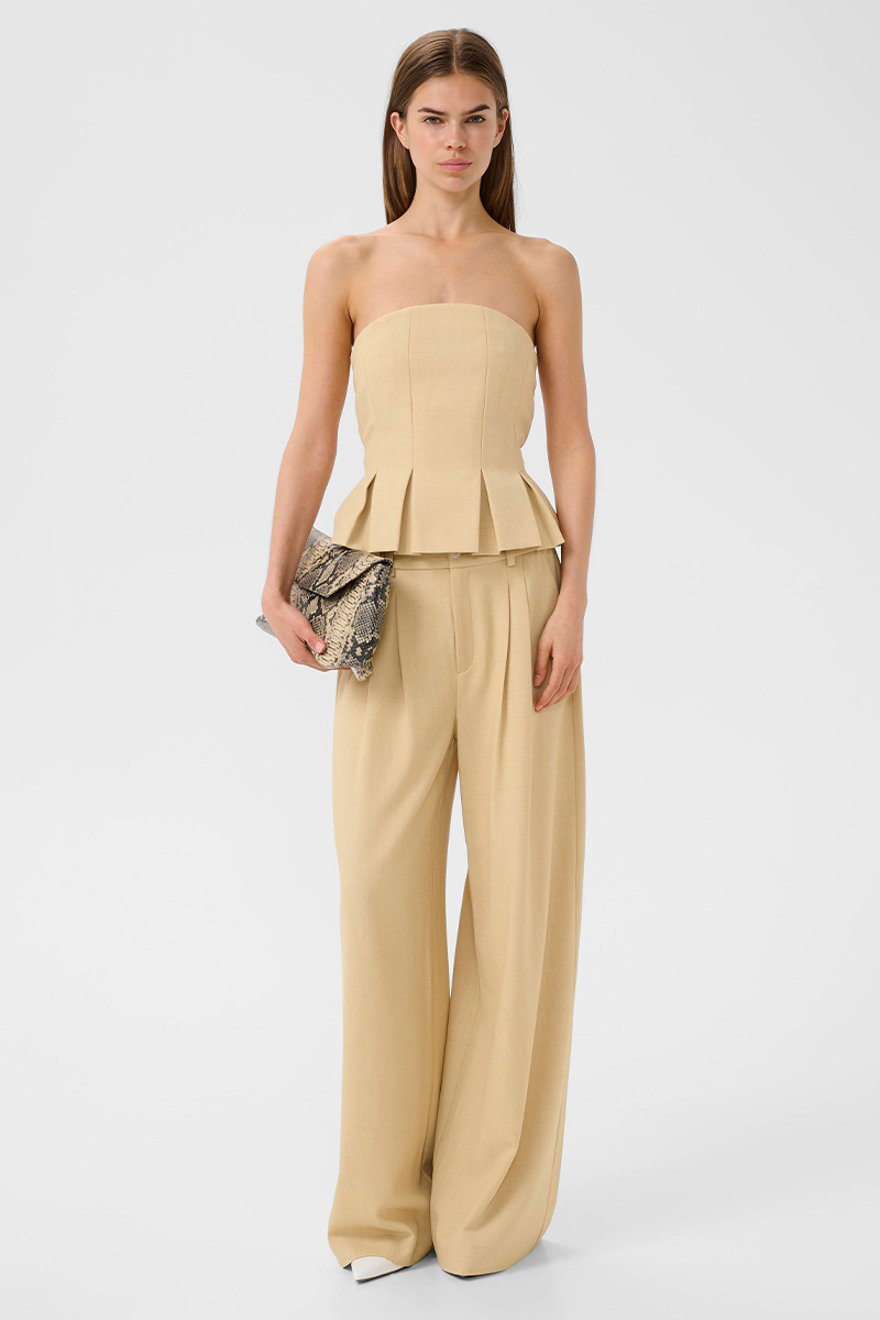 GZstacy corsage Pale Hay Melange - Bilde 2