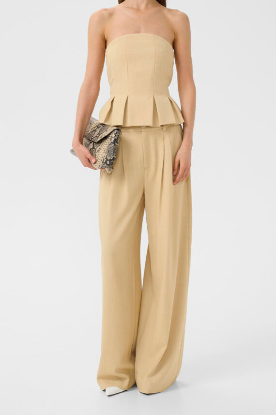 GZstacy pants Pale Hay Melange