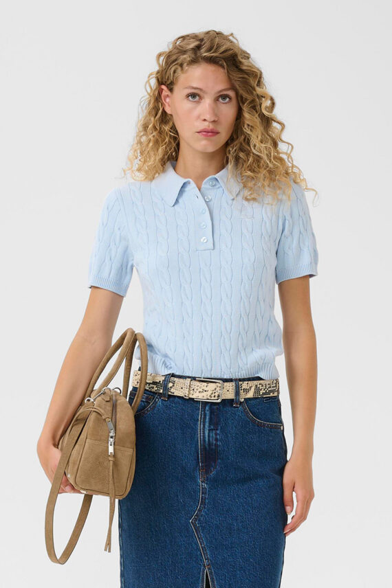 GZThilla Polo Pullover Blue Finch