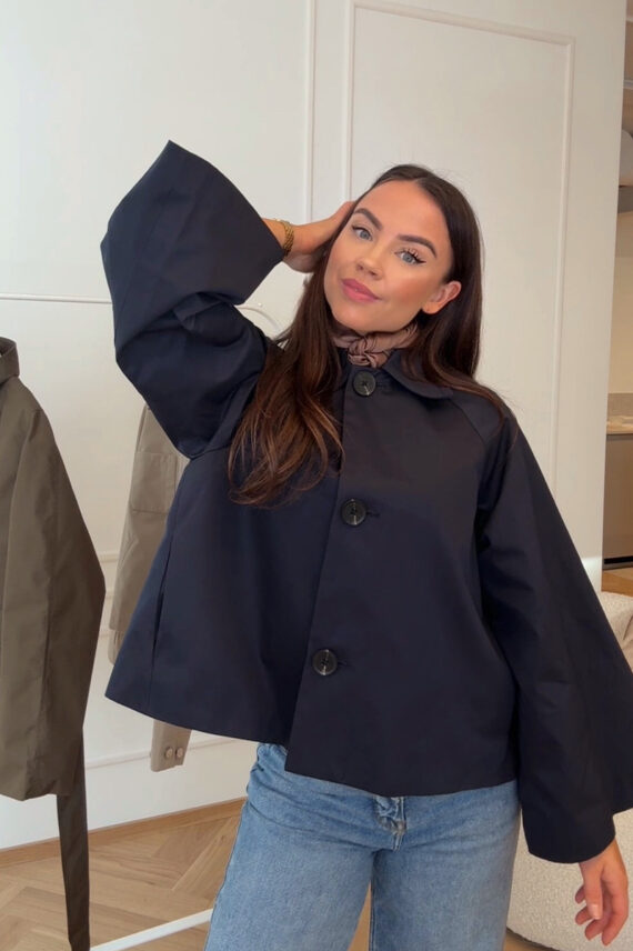 HinonaIW Cape Jacket Marine Blue