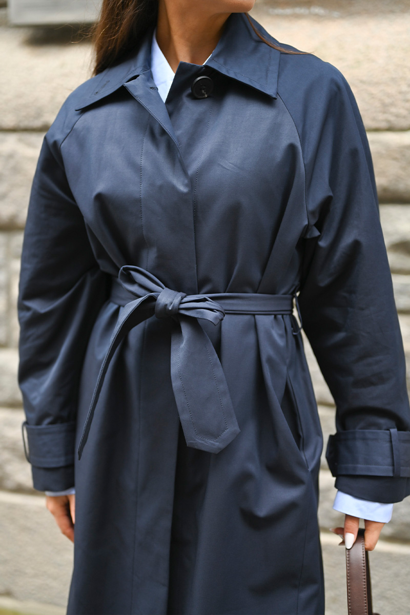 HinonaIW Trench Marine Blue - Bilde 6