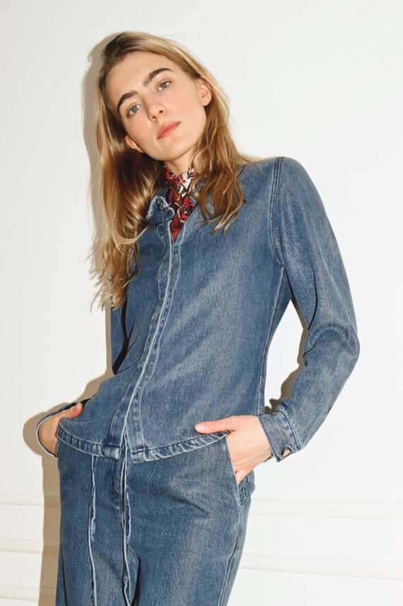 IRRisle Shirt Dark Blue