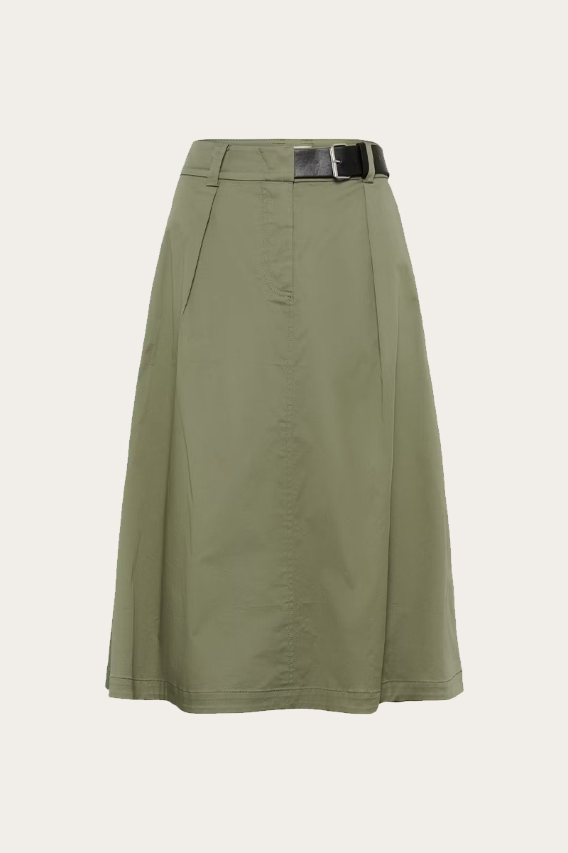 KBEgina Skirt Deep Lichen Green - Bilde 4