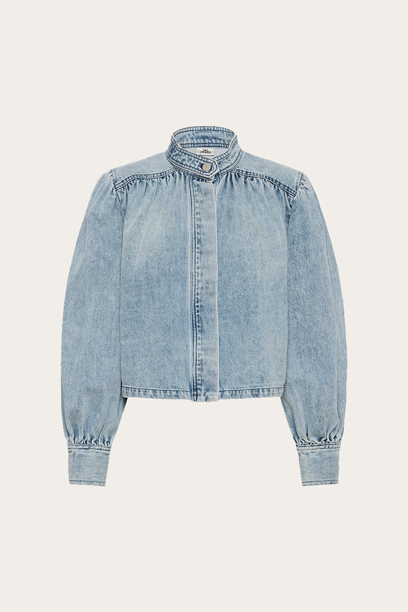 KBEstelle Blouse Vintage Blue - Bilde 3