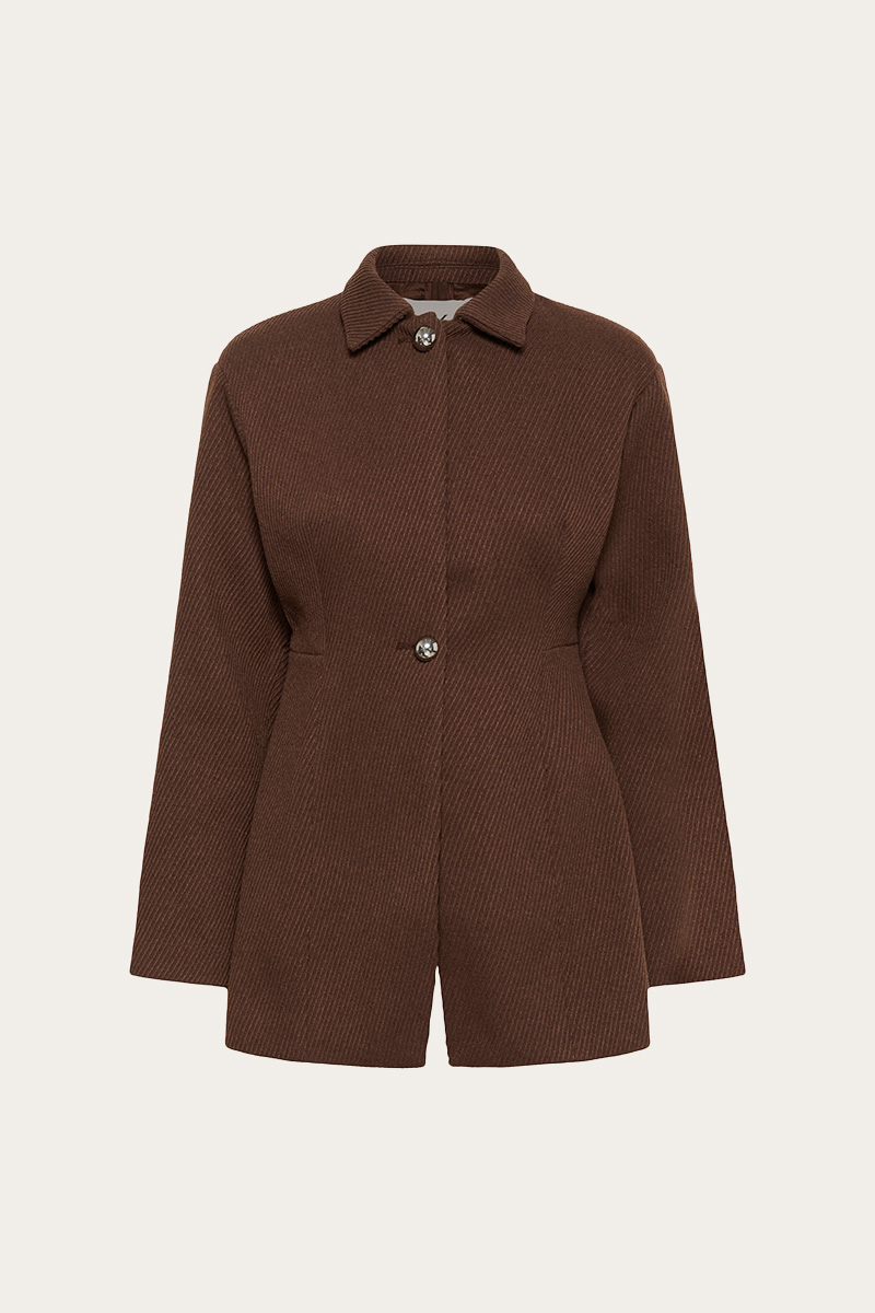 KBTara Jacket Chocolate - Bilde 5