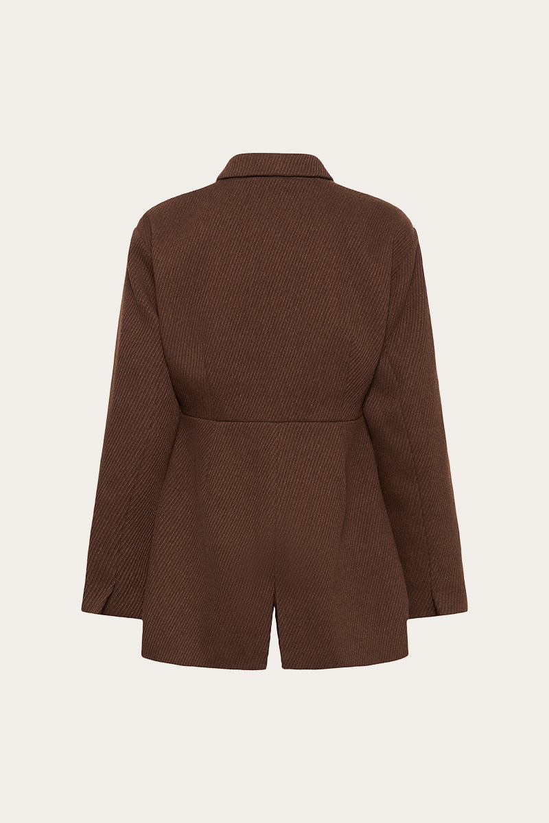 KBTara Jacket Chocolate - Bilde 6