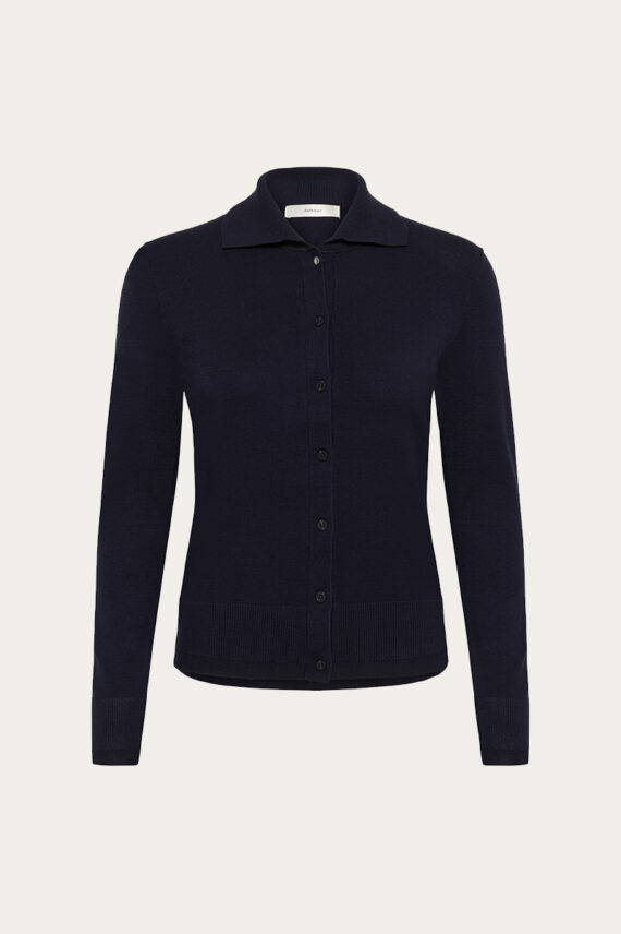 MikoIW Core Cardigan Blue Marine