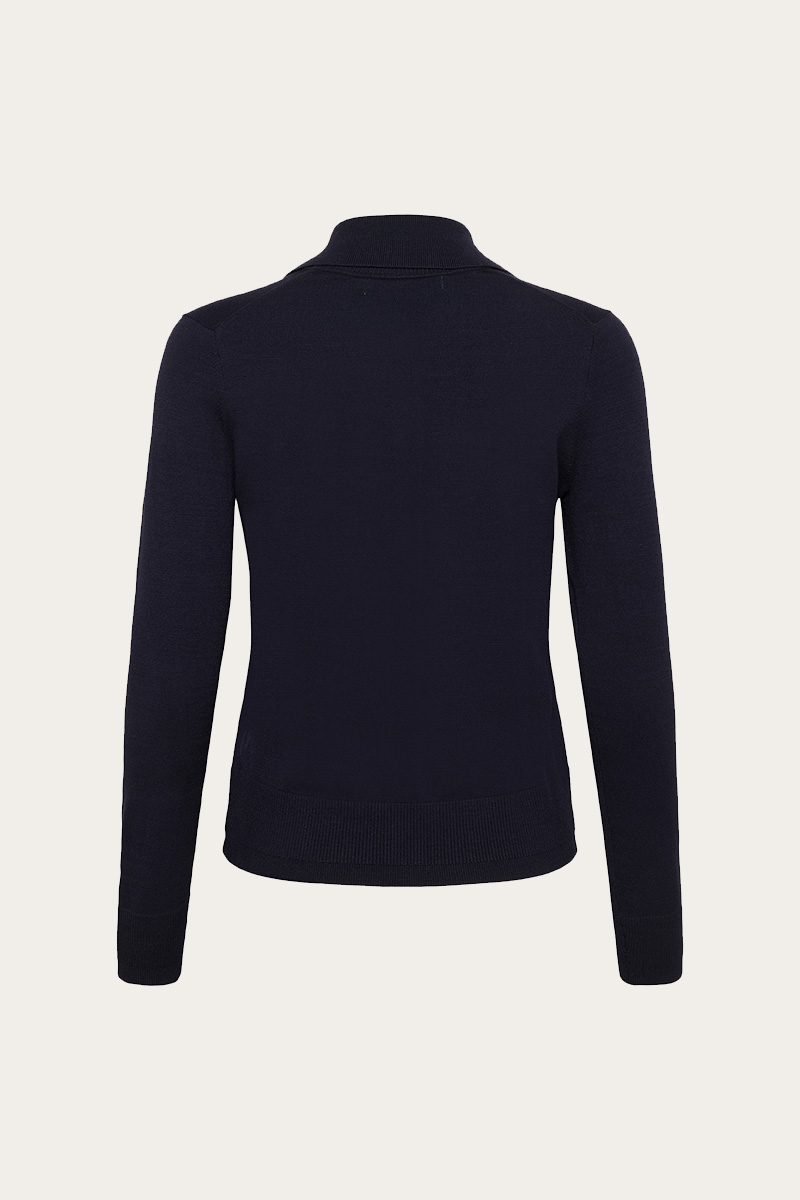 MikoIW Core Cardigan Blue Marine - Bilde 2
